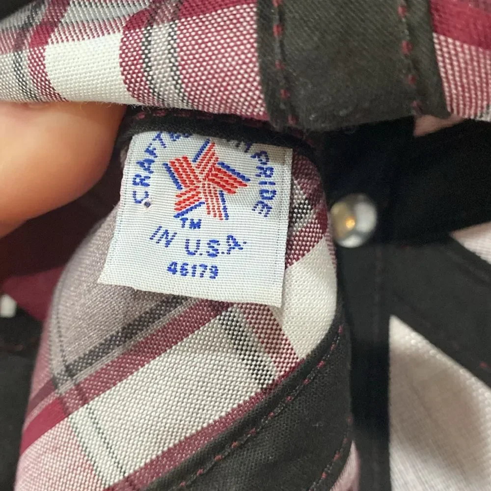 Love Your Melon Plaid Preppy Adjustable Strap Back Cap